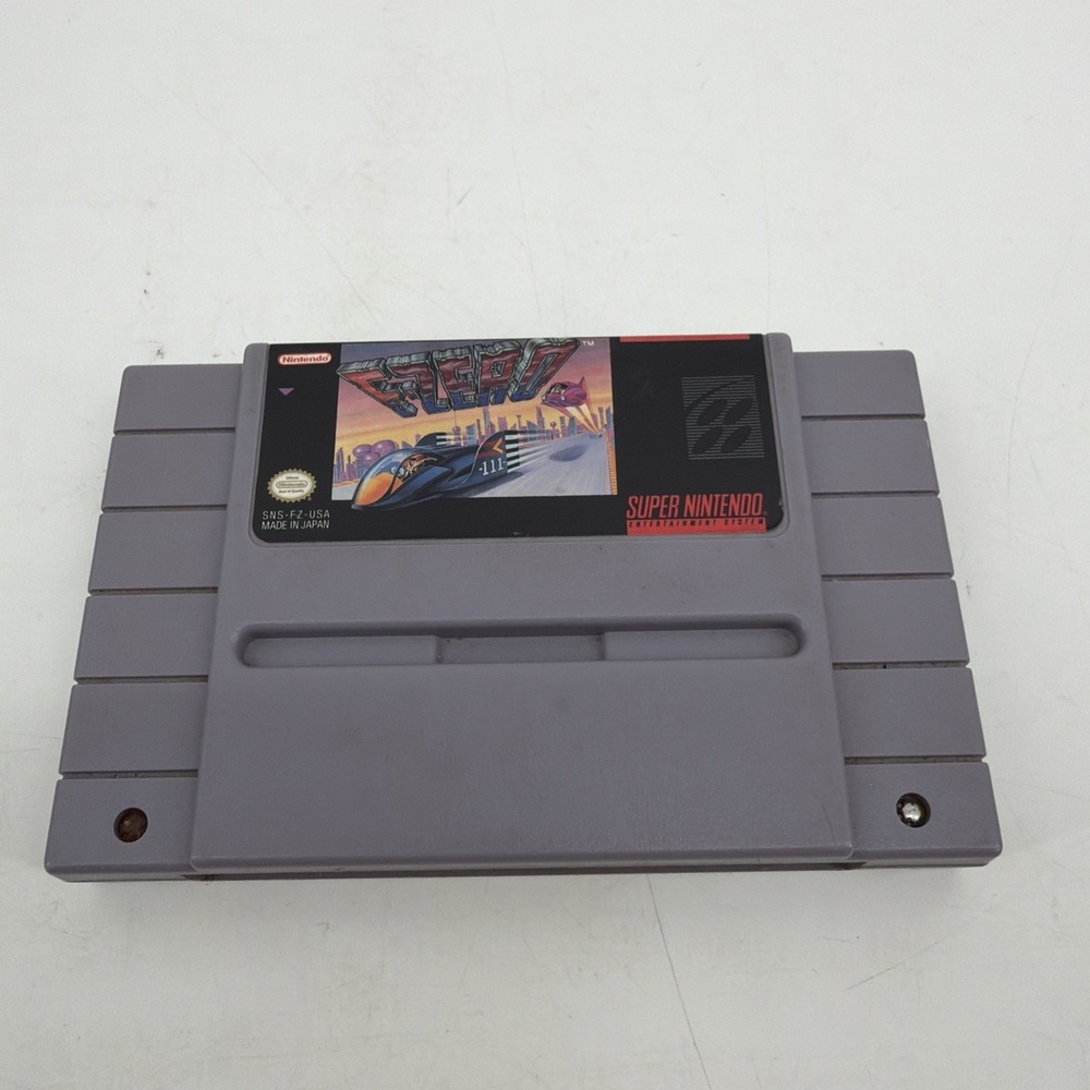 F-Zero SNES Super Nintendo Authentic Tested Working OEM Original Cartridge